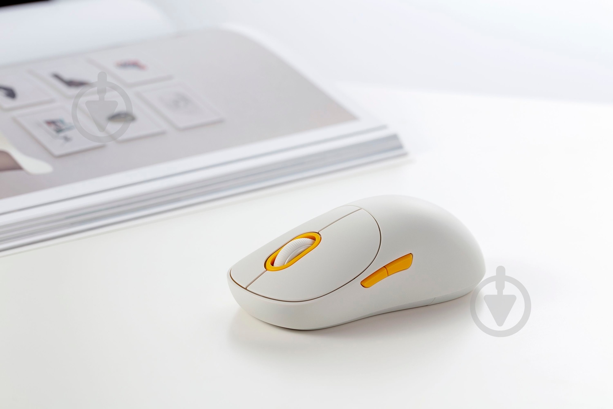 Мышка беспроводная Xiaomi Wireless Mouse 3 white (1052663) - фото 2