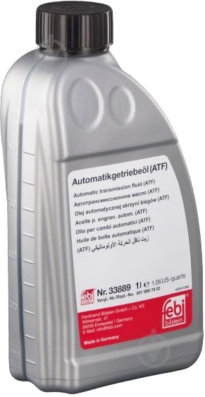 Мастило трансмісійне FEBI MB 236.15 ATF 1 л (FE33889) - фото 1