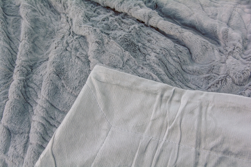 Плед №1007 Damask 200x230 см light gray MirSon - фото 4