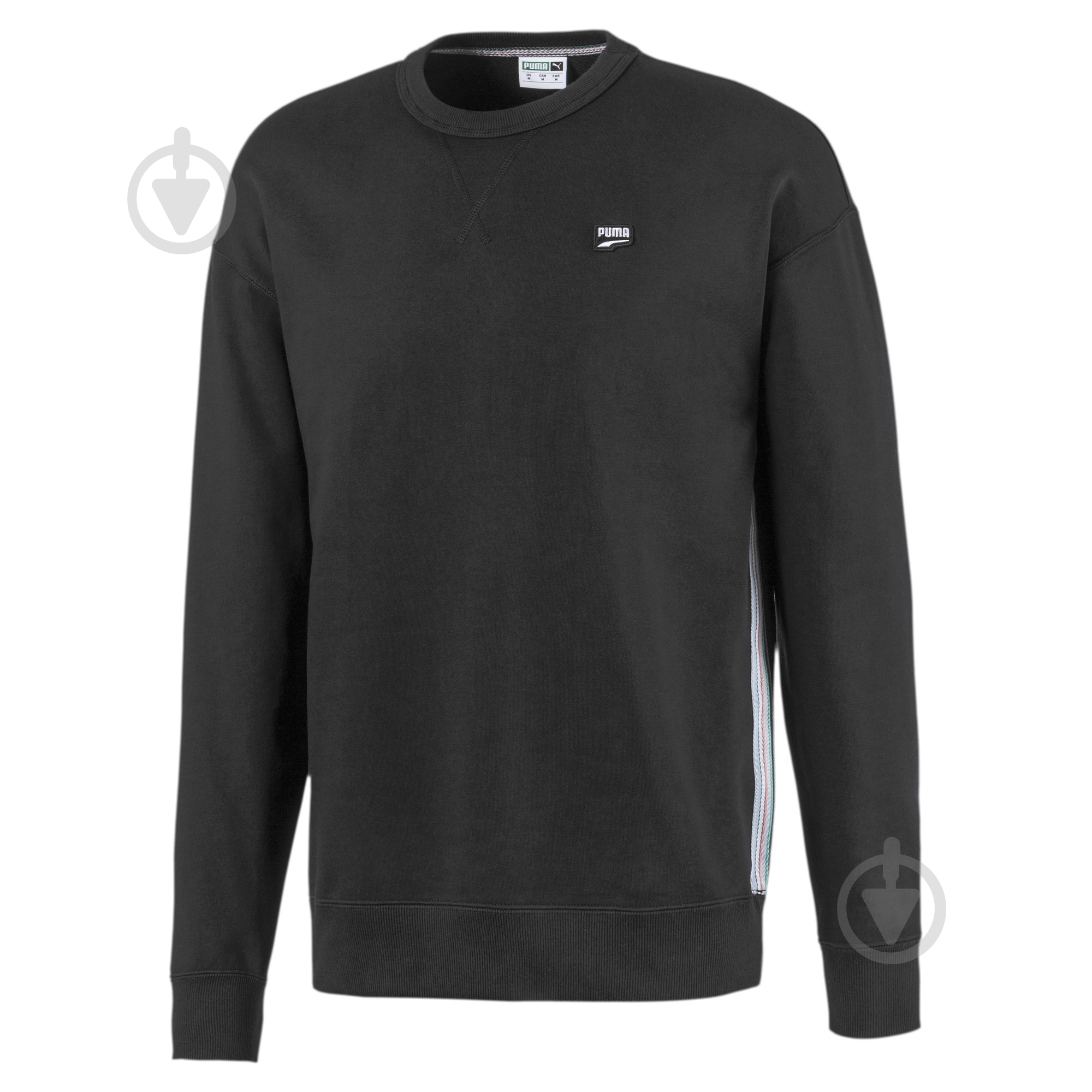 Свитшот Puma Downtown Crew 59636801 р. M черный - фото 2