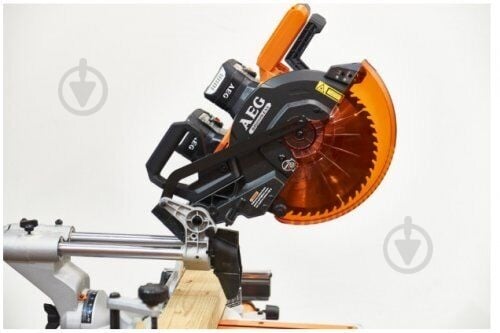 Пила торцовочная AEG безщеточная аккумуляторная BPS18-254BL-0 - фото 4 Пила торцовочная AEG безщеточная аккумуляторная BPS18-254BL-0 - фото 4