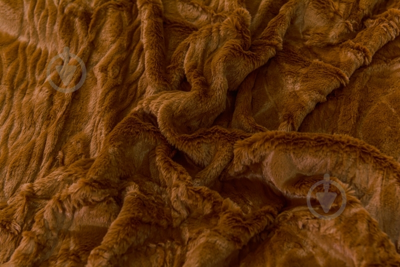 Плед №1008 Damask 180x200 см brown MirSon - фото 3