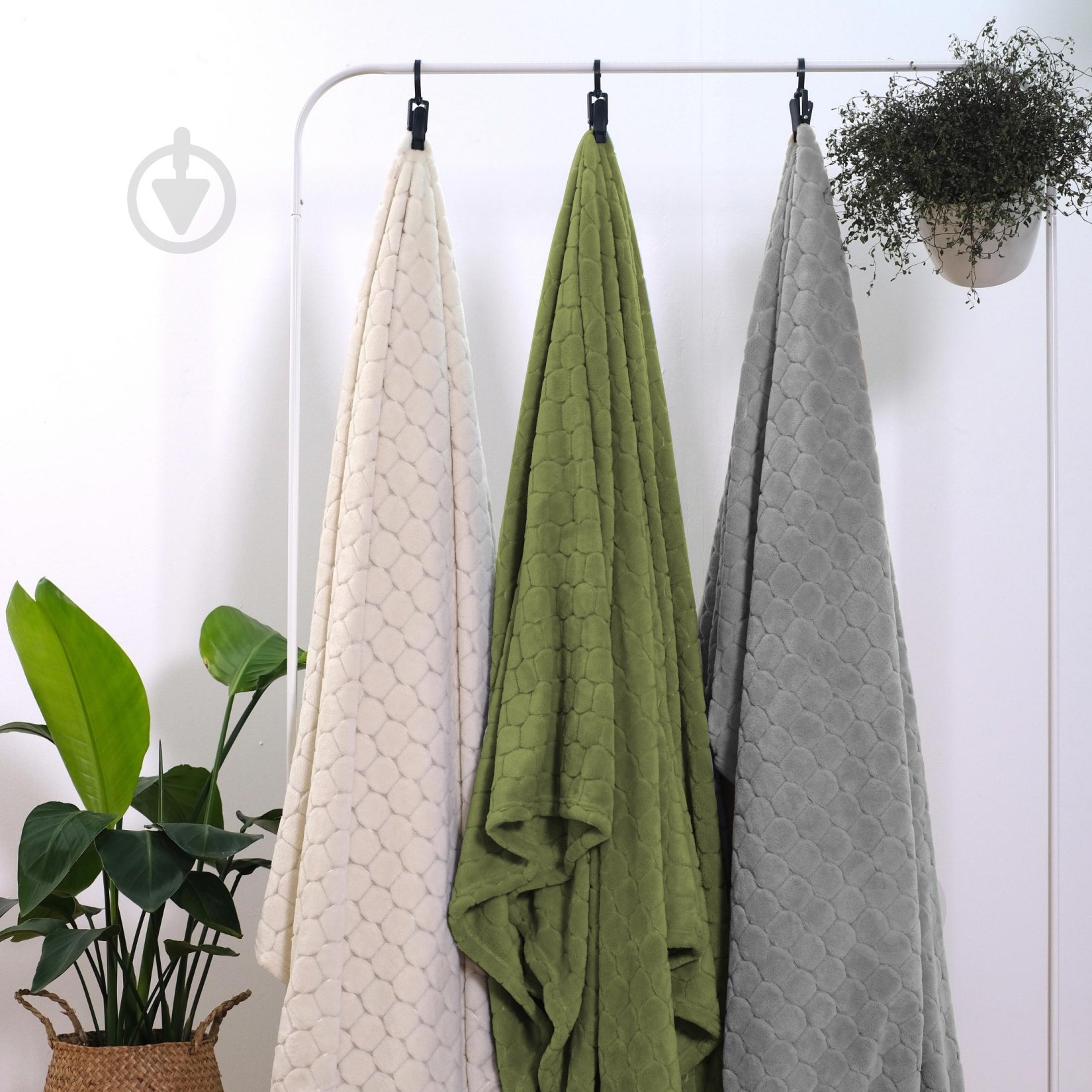 Плед Santiago 200x220 см оливковый La Nuit - фото 2 Плед Santiago 200x220 см оливковый La Nuit - фото 2