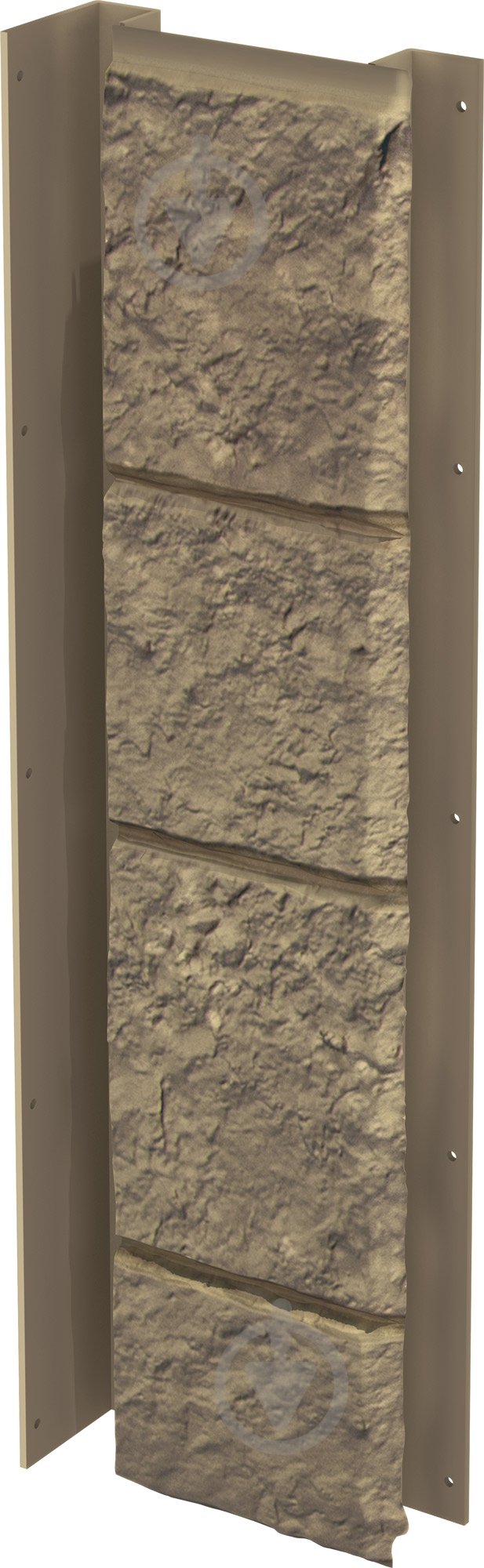 Планка универсальная VOX Solid Sandstone Light Brown 0,42 м - фото 1