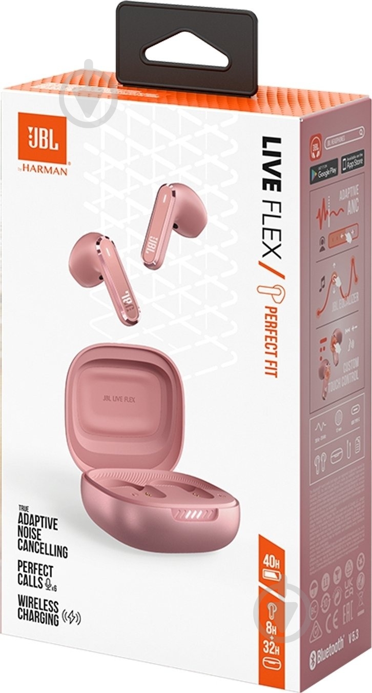 Наушники JBL Live Flex rose (JBLLIVEFLEXROS) - фото 13 Наушники JBL Live Flex rose (JBLLIVEFLEXROS) - фото 13