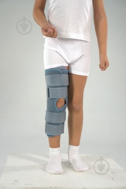 Тутор колінний для дитини Алком 3013k р. 1 сірий - фото 2 Тутор колінний для дитини Алком 3013k р. 1 сірий - фото 2