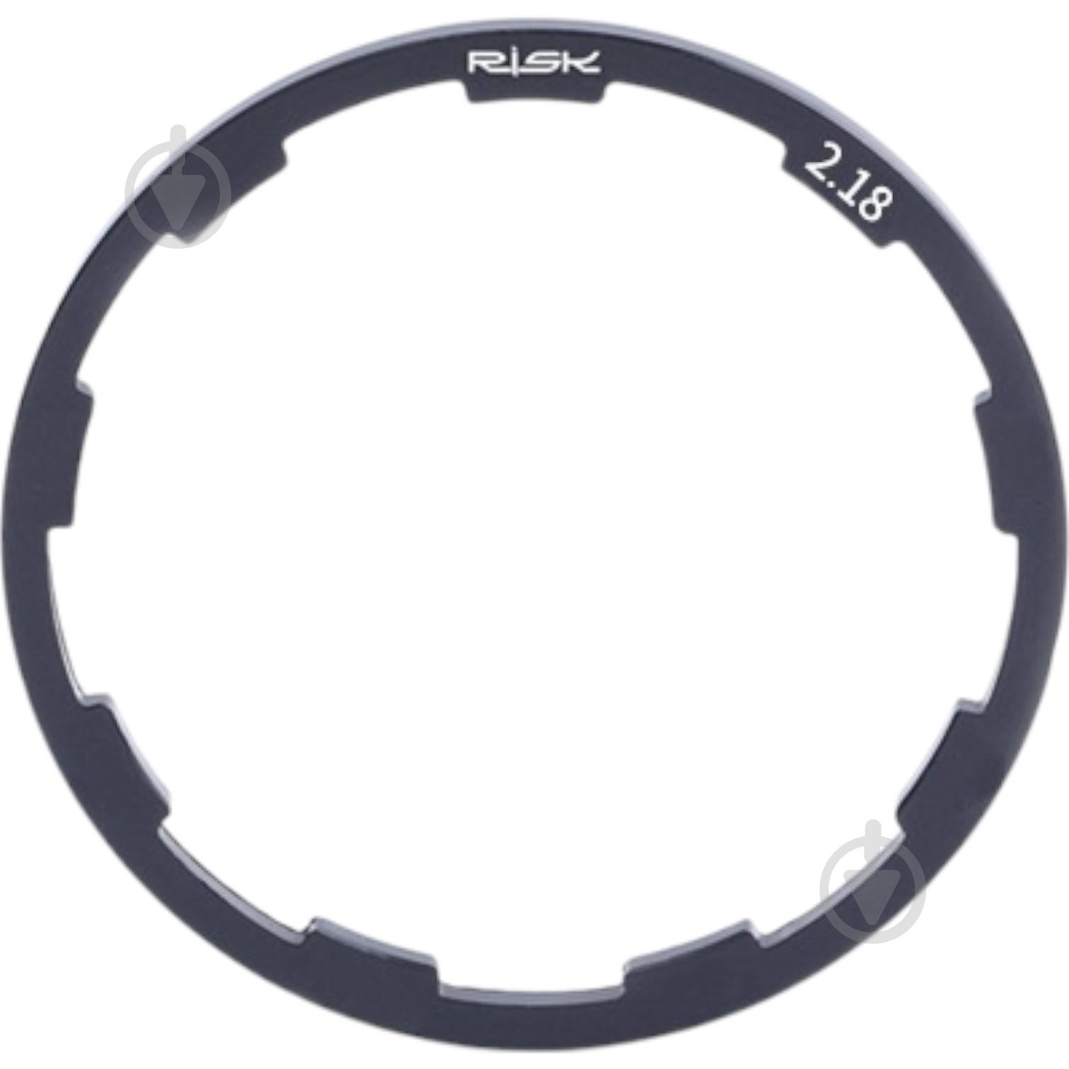 Кільце проставне з пазом для барабана втулки алюміній 2,18 x 28.6 Risk RA107-3 - фото 1