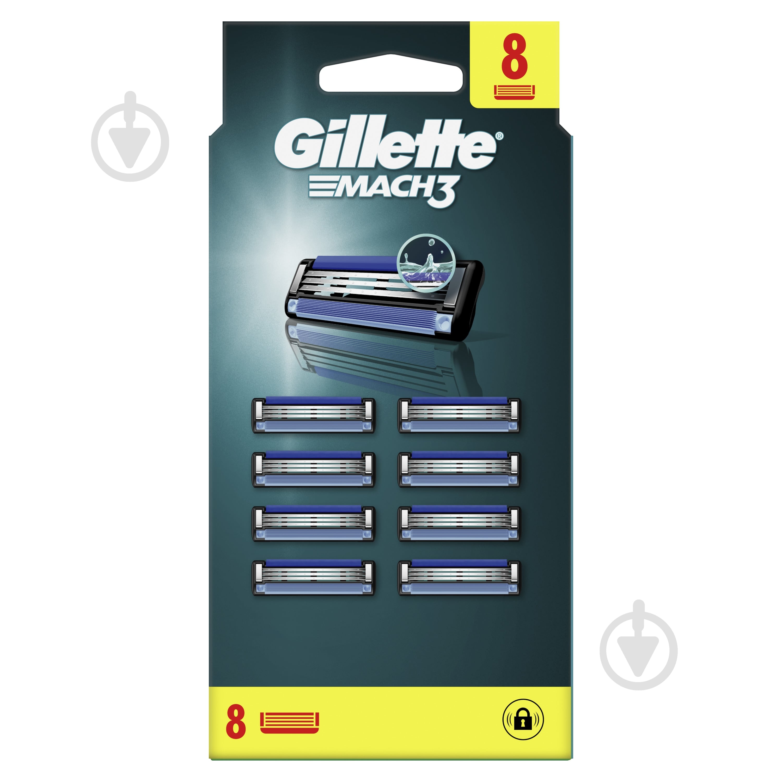 Сменный картридж Gillette Mach 3 8 шт. - фото 2