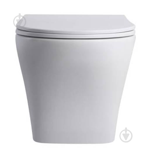 Унитаз подвесной Ravak Nuvo TORNADO, сиденье Duroplast SLIM soft-close - фото 2