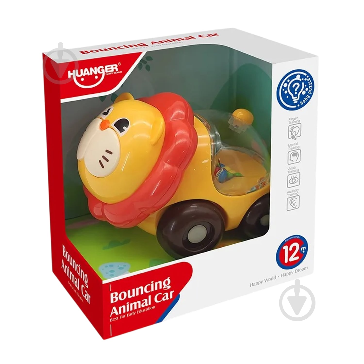 Игрушка-каталка Shantou Лев с шариками HE8057 - фото 5