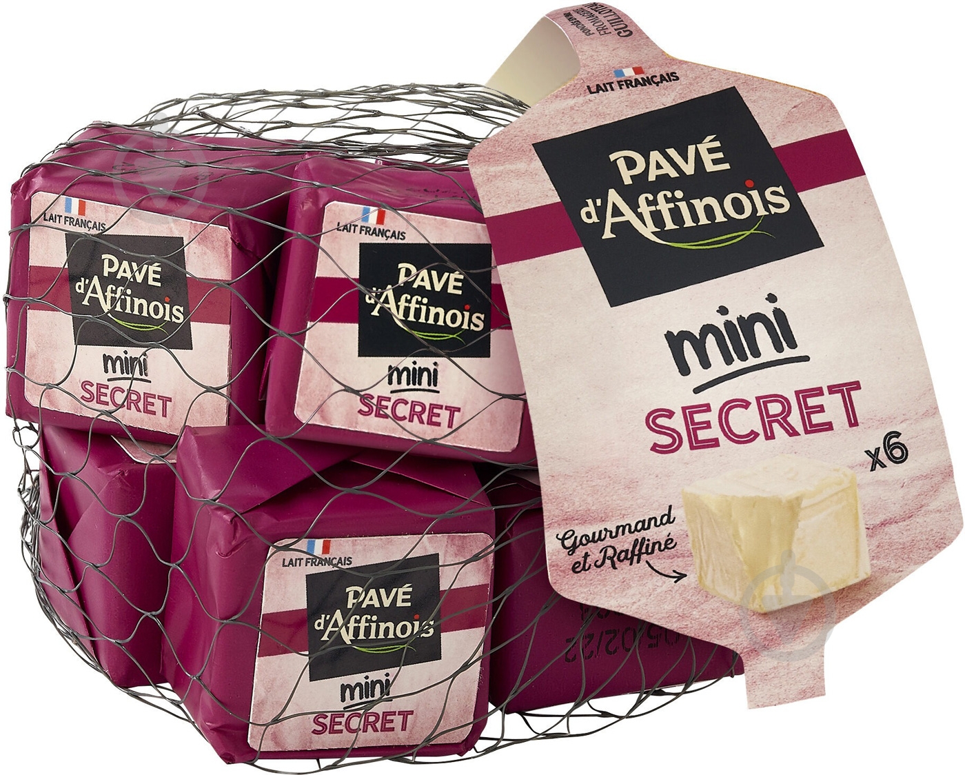Сыр Pave d'Affinois Паве мини сливочный 6x25 г - фото 1