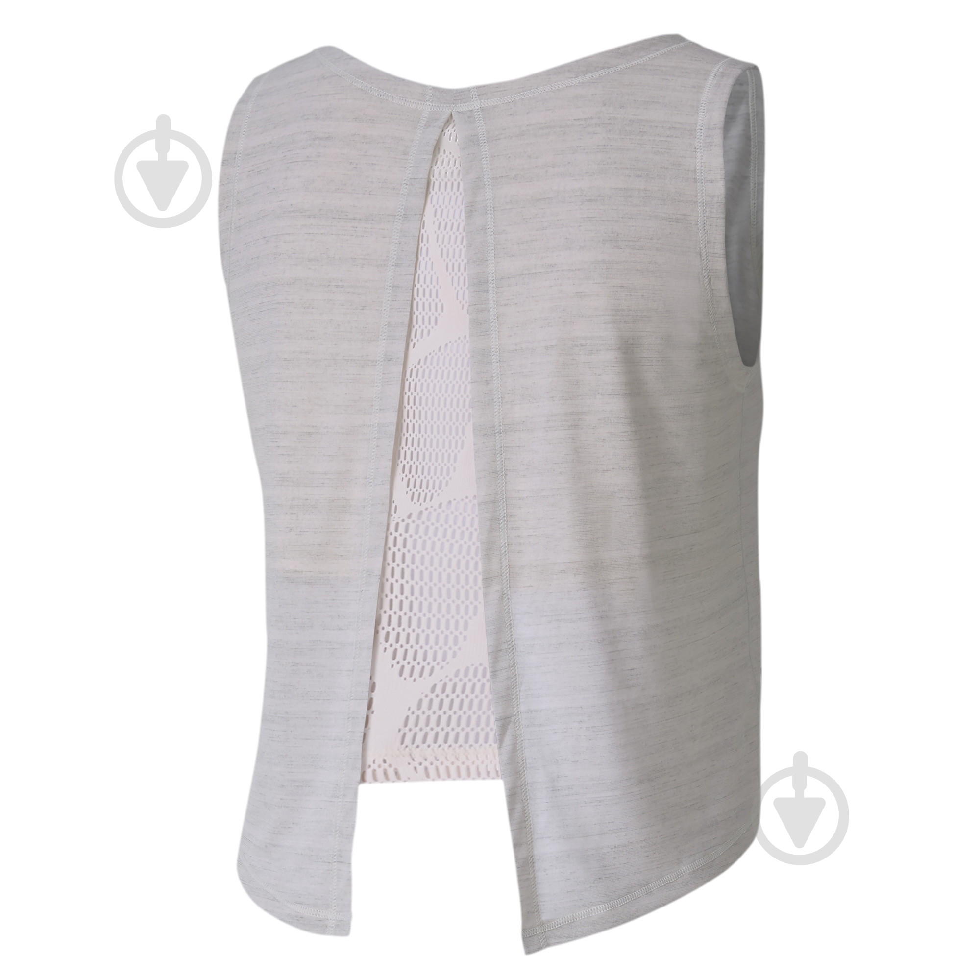 Майка Puma Studio Crop Lace Tank 51891503 р.L бежевий - фото 3