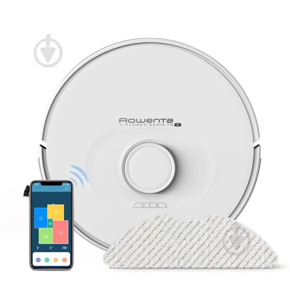 Робот-пилосос Rowenta X-PLORER Serie 75 S RR8567WH white - фото 1