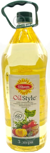 Масло подсолнечное Олком ™ 3 л - фото 1 Масло подсолнечное Олком ™ 3 л - фото 1