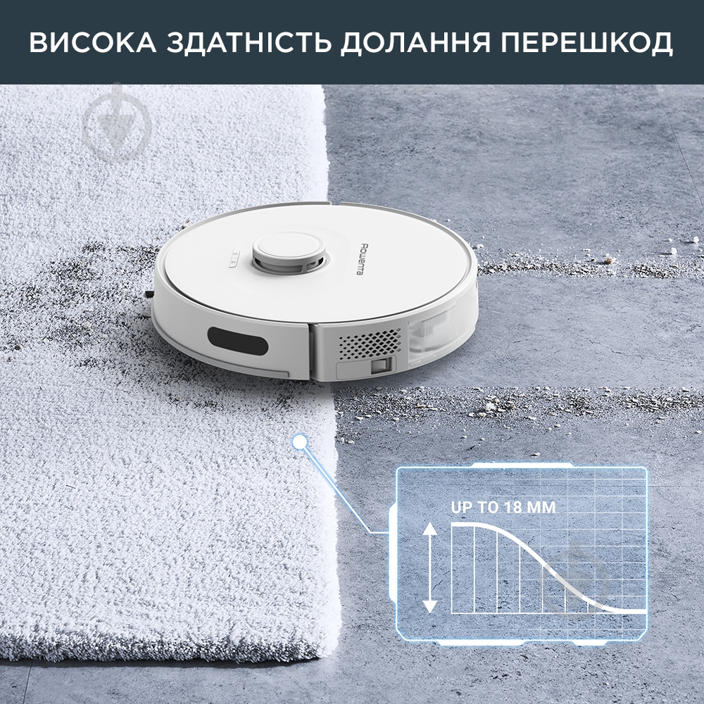 Робот-пилосос Rowenta X-PLORER Serie 75 S RR8577WH white - фото 8 Робот-пилосос Rowenta X-PLORER Serie 75 S RR8577WH white - фото 8