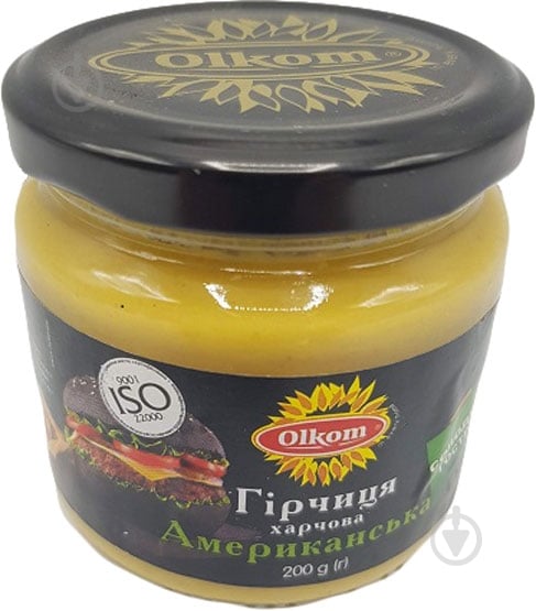 Горчица Олком ™ Aмериканская 200гр - фото 2 Горчица Олком ™ Aмериканская 200гр - фото 2