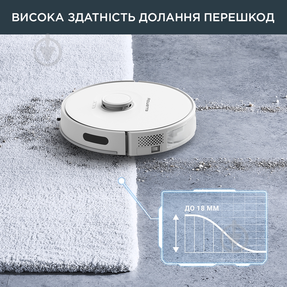 Робот-пылесос Rowenta X-PLORER Serie 75 S+ RR8587WH white - фото 8 Робот-пылесос Rowenta X-PLORER Serie 75 S+ RR8587WH white - фото 8