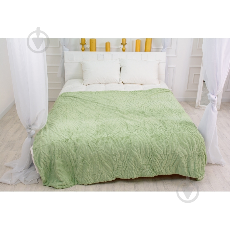 Плед №1014 Aurora 200x230 см mint MirSon - фото 1