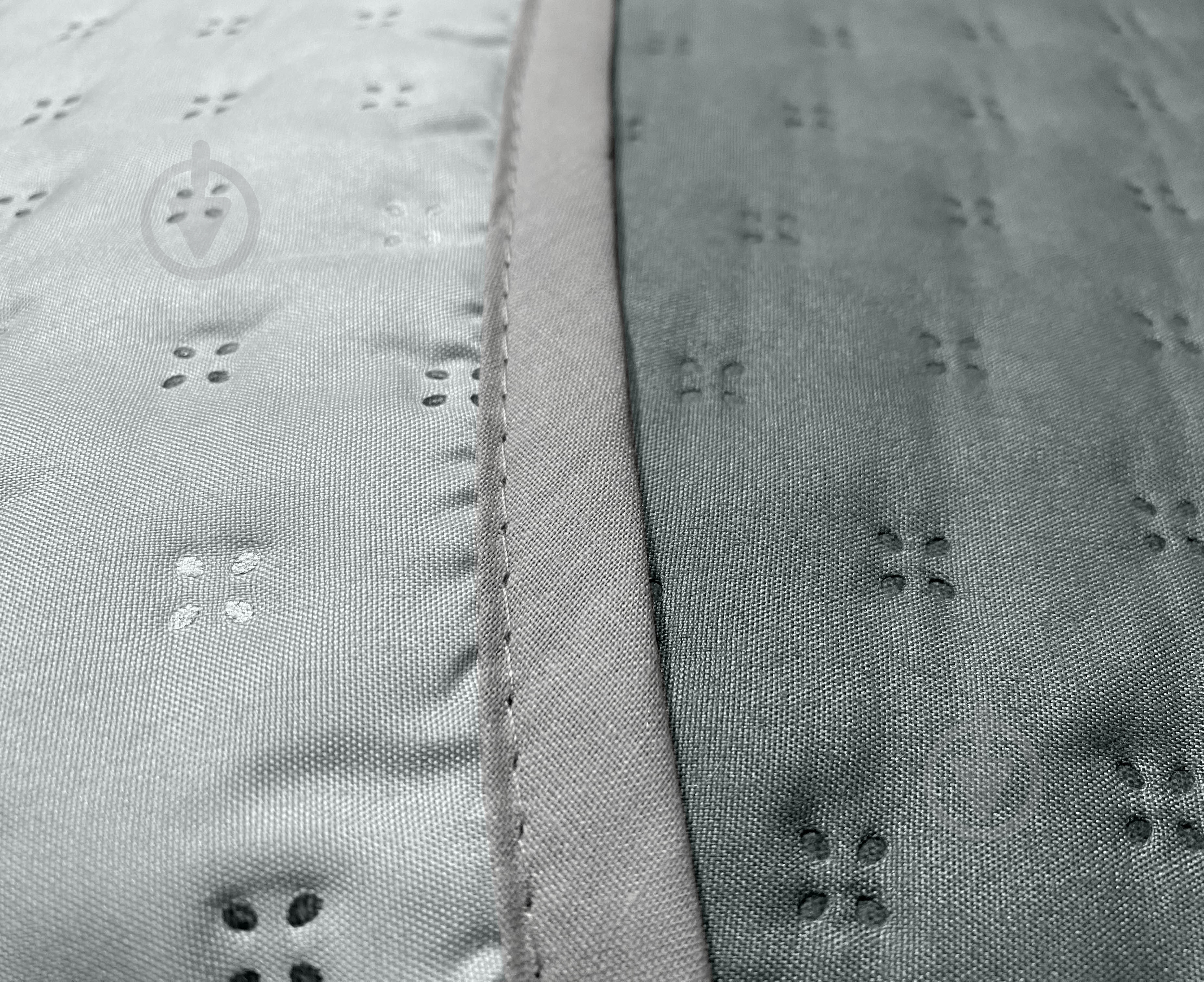 Покривало Monument/Glacier Grey DOTS 200x210 см Zastelli сірий - фото 2 Покривало Monument/Glacier Grey DOTS 200x210 см Zastelli сірий - фото 2