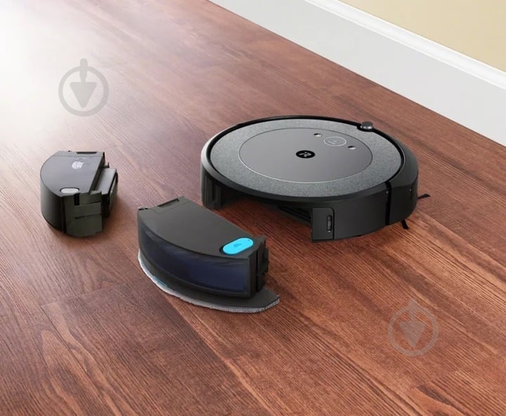 Робот-пылесос моющий iRobot Roomba Combo i5+ i557840 black/grey - фото 11 Робот-пылесос моющий iRobot Roomba Combo i5+ i557840 black/grey - фото 11