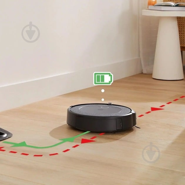 Робот-пылесос моющий iRobot Roomba Combo i5+ i557840 black/grey - фото 18 Робот-пылесос моющий iRobot Roomba Combo i5+ i557840 black/grey - фото 18