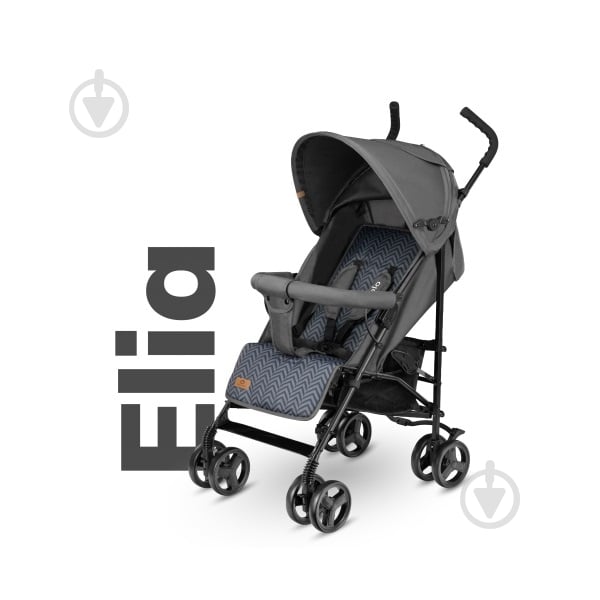 Коляска прогулянкова Lionelo Elia Graphite - фото 5