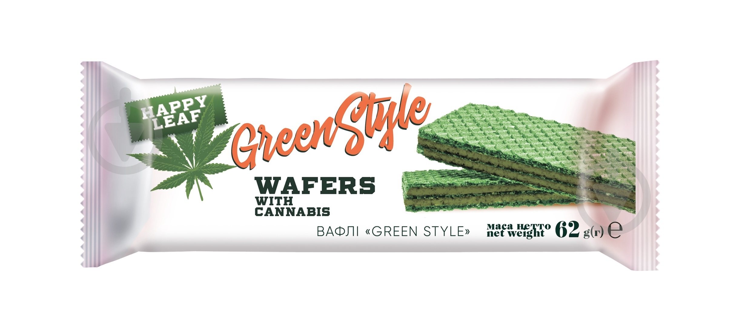 Вафли Happy Leaf Green style - фото 1
