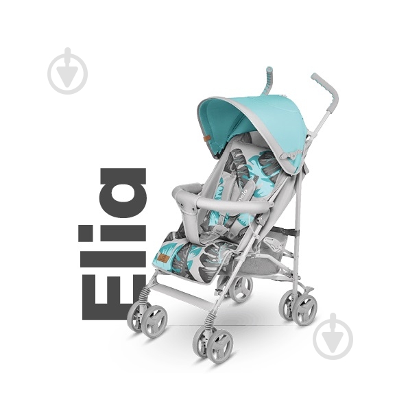 Коляска прогулянкова Lionelo Elia Tropical Turquoise - фото 5