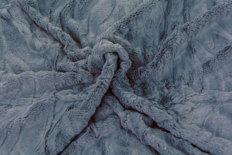 Плед №1017 Aurora 180x200 см light gray MirSon - фото 3