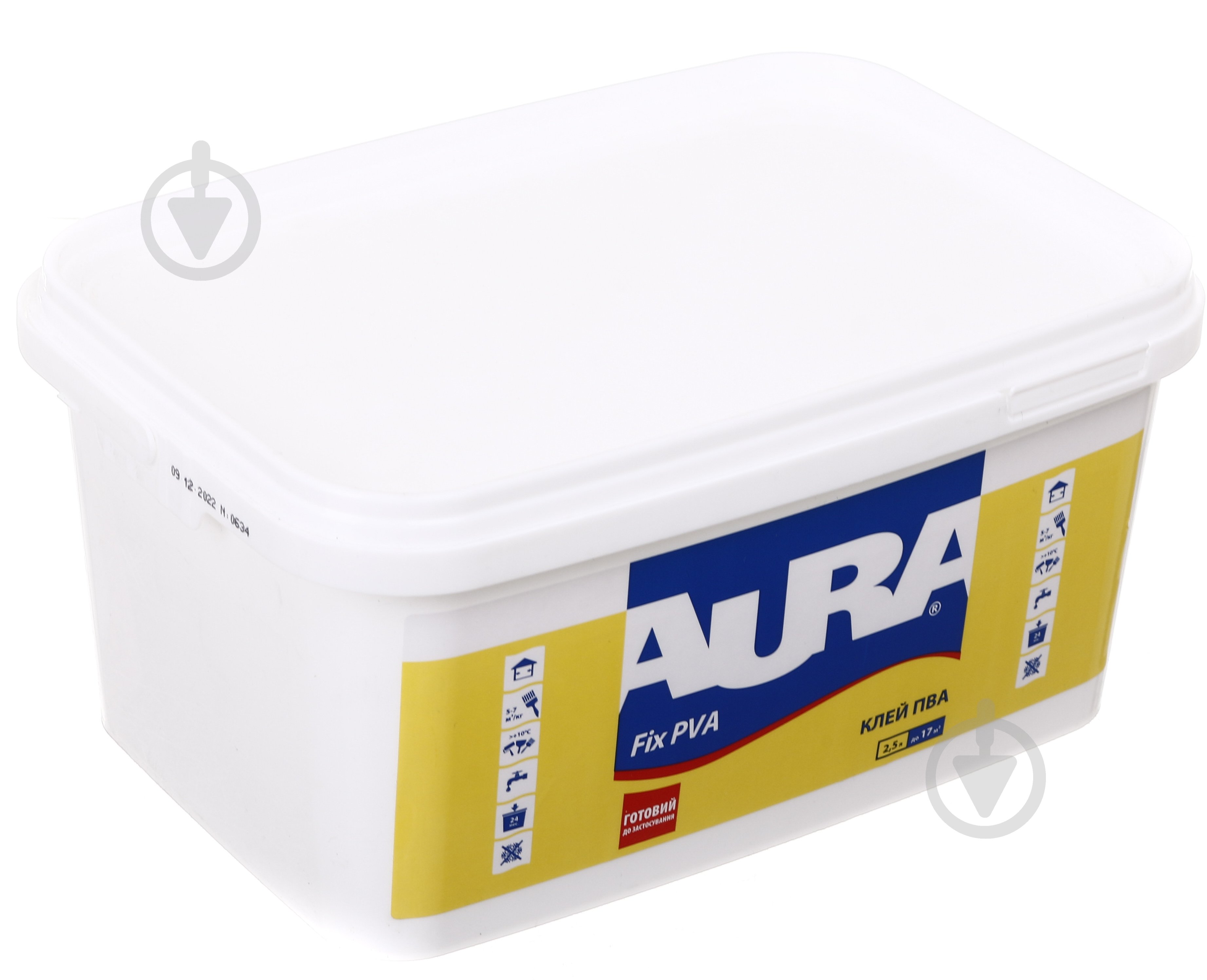 Клей ПВА AURA Fix 2.5л - фото 2