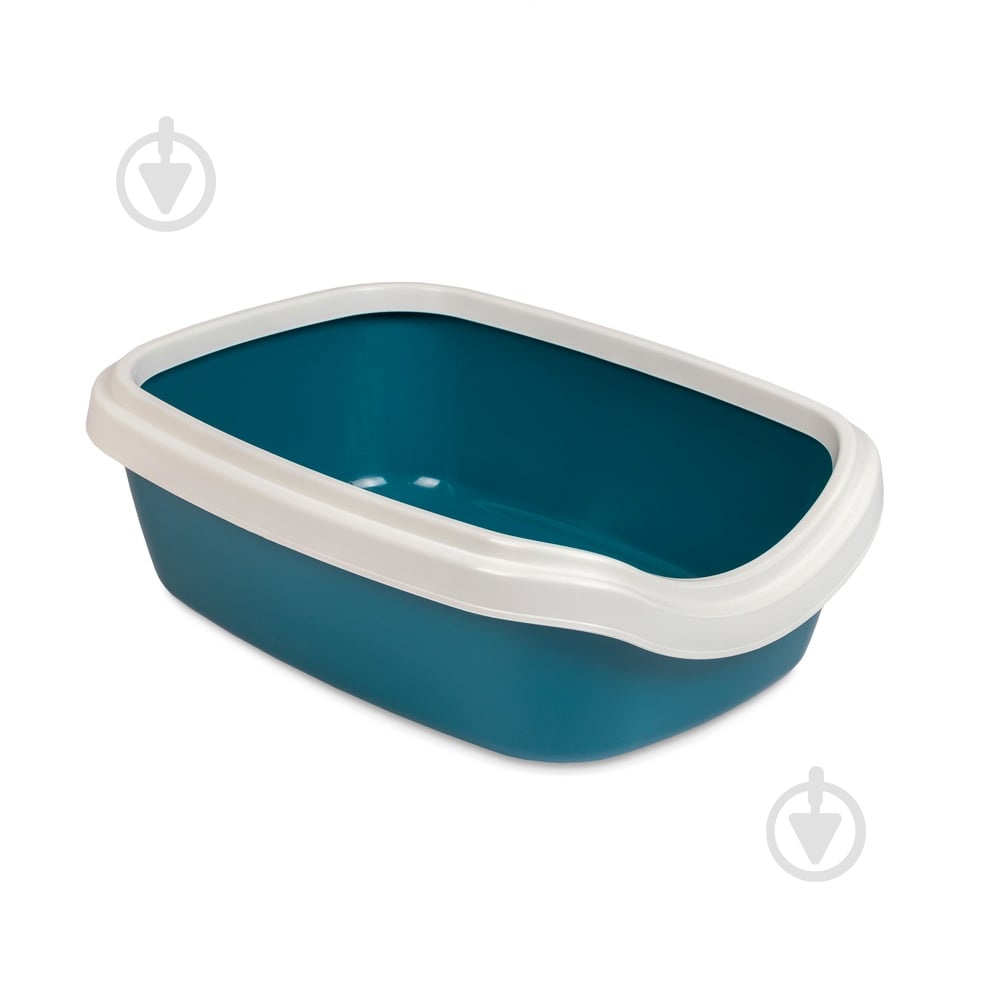 Туалет Природа для котів Comfort M 41х30х13.5 ультрамарин - фото 1 Туалет Природа для котів Comfort M 41х30х13.5 ультрамарин - фото 1