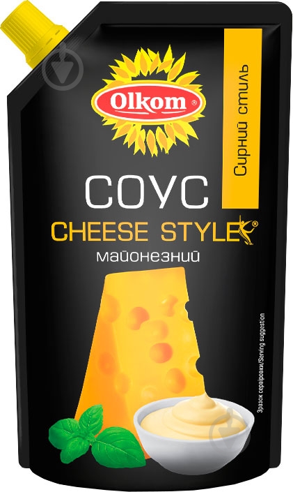 Соус майонезный Cheese style 50% 180 гр - фото 1