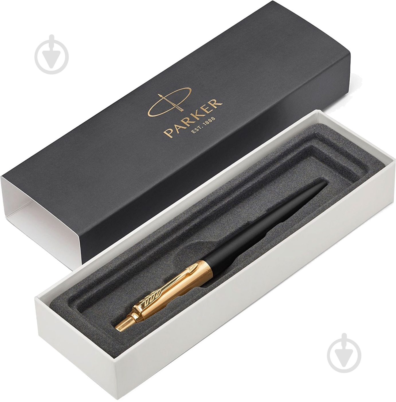 Ручка шариковая Parker Jotter Premium Tower Grey Diagonal - фото 3