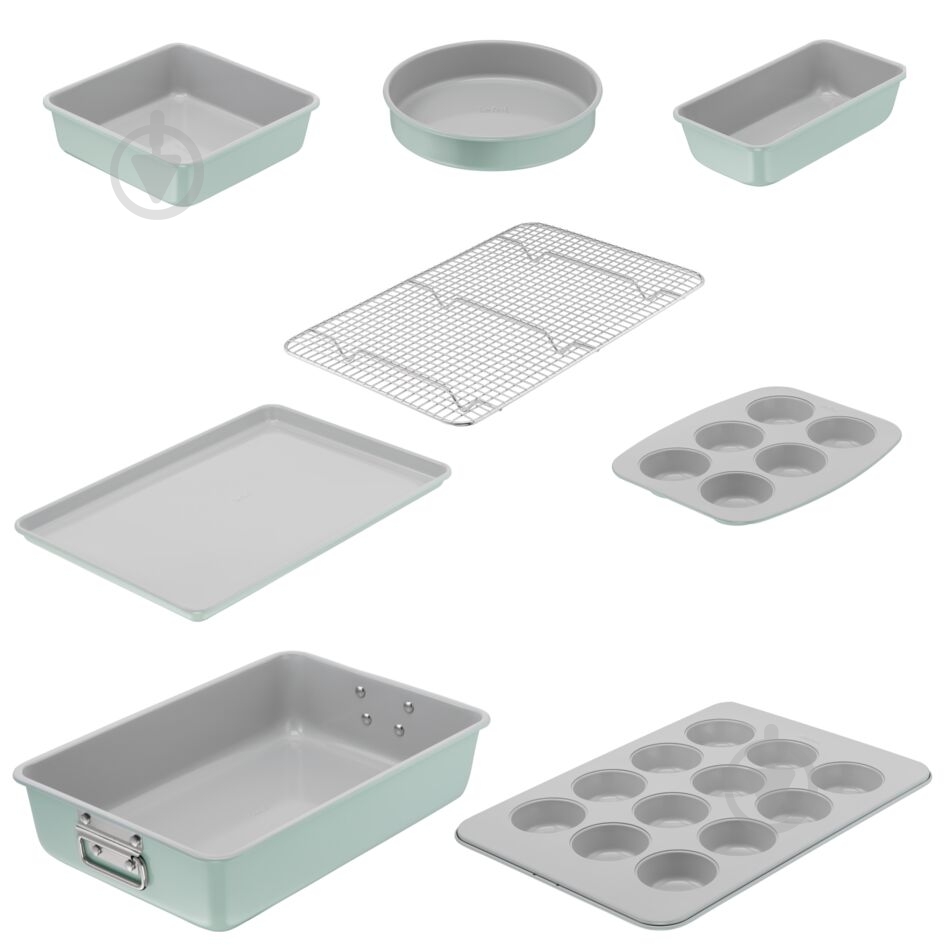 Набор для выпекания Tefal Ceramik 8 предметов J175S804 - фото 10 Набор для выпекания Tefal Ceramik 8 предметов J175S804 - фото 10