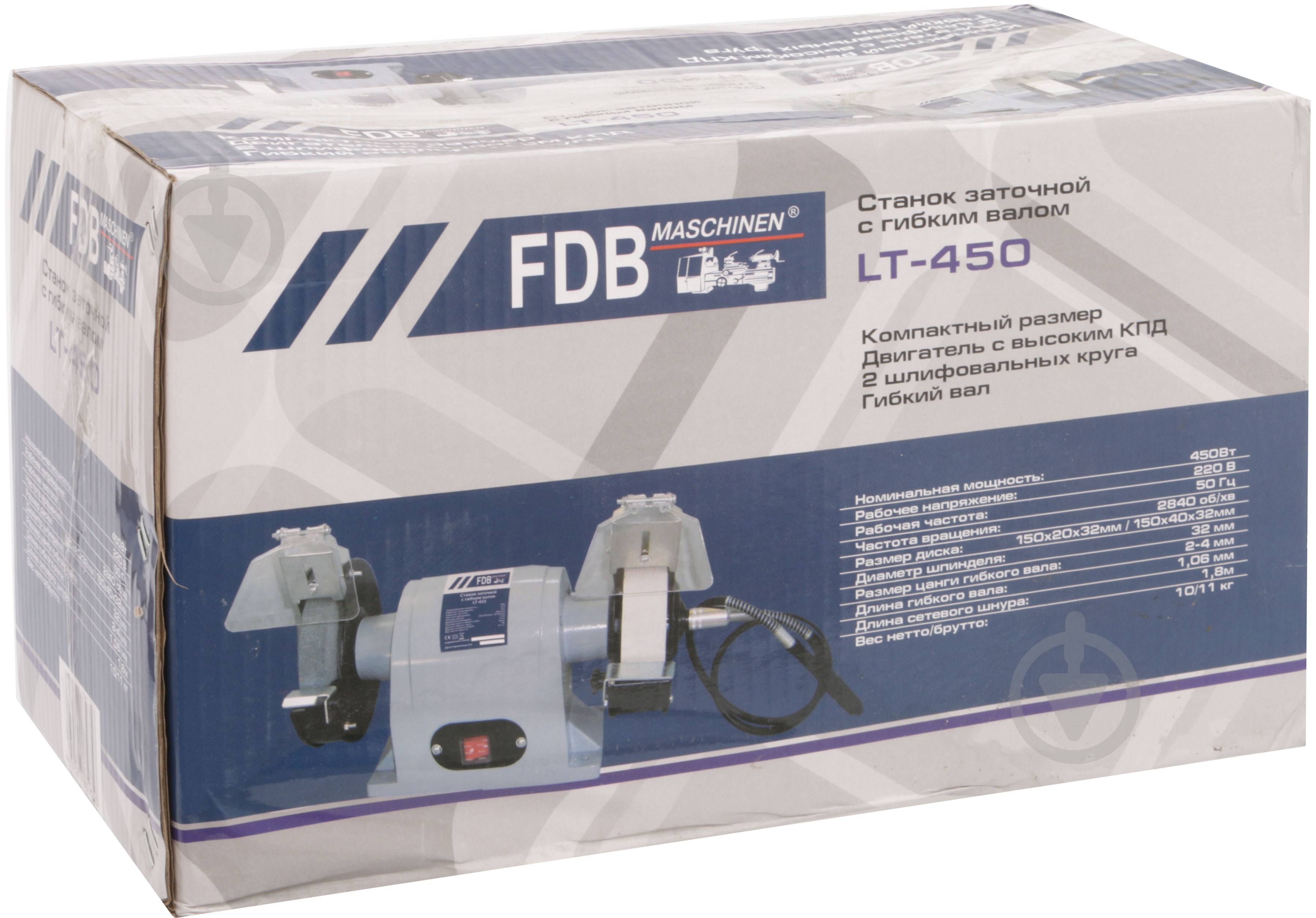 Электроточило FDB Maschinen LT-450 - фото 4 Электроточило FDB Maschinen LT-450 - фото 4