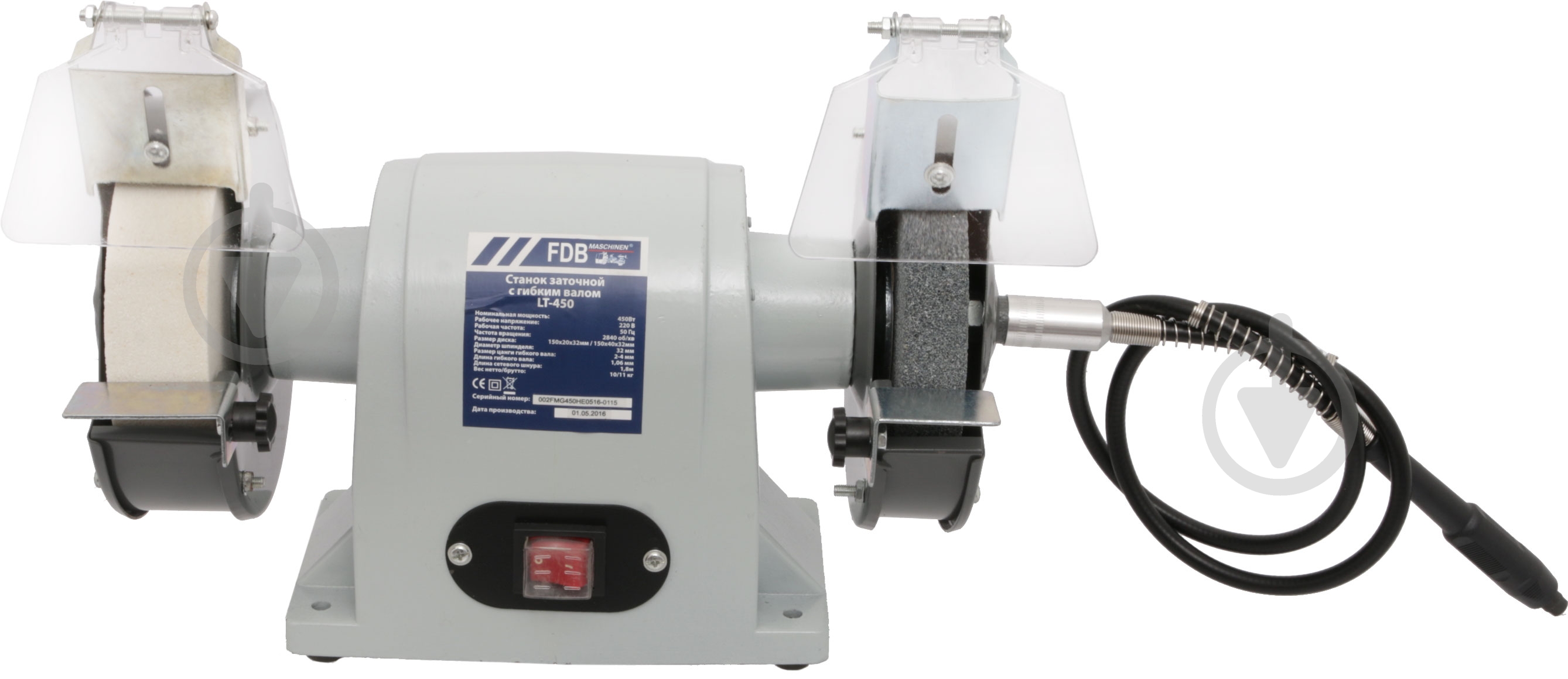 Электроточило FDB Maschinen LT-450 - фото 2 Электроточило FDB Maschinen LT-450 - фото 2
