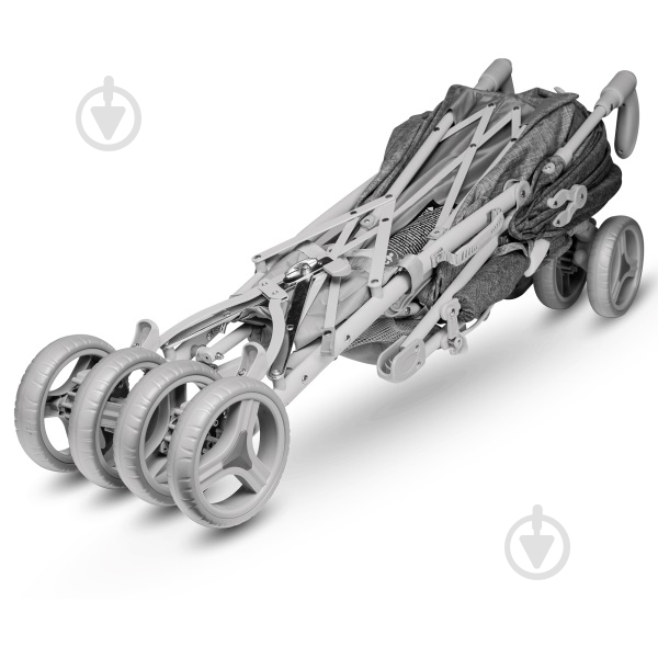 Коляска прогулочная Lionelo Irma Grey/Dark Grey - фото 3