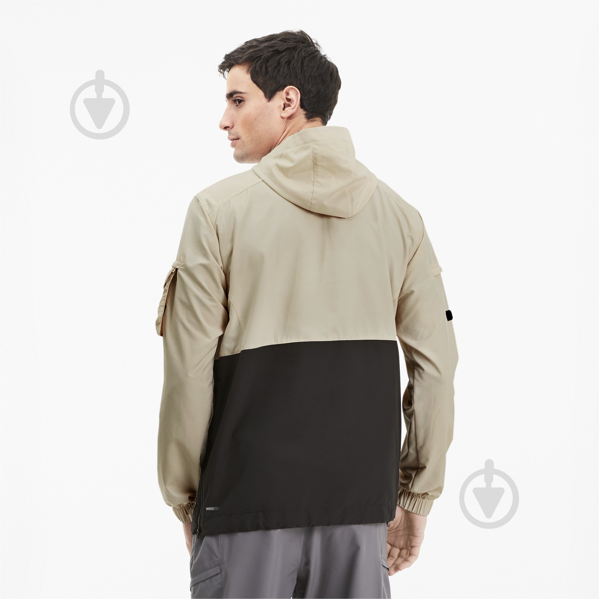 Анорак Puma First Mile Utility Jacket 51902403 р.M бежевий - фото 4