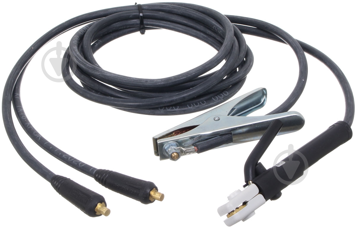 Комплект сварочных кабелей с электрододержателем и клеммой «масса» PATON КСК-16х3+3 10-25 - фото 2