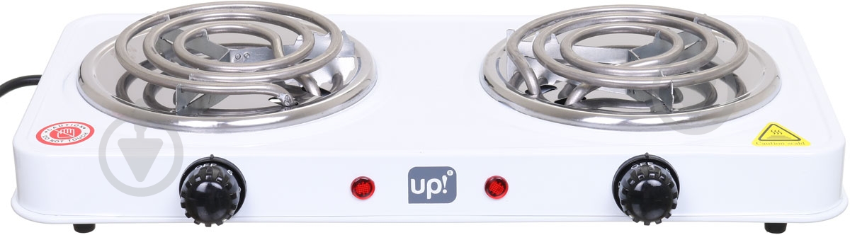 Плита электрическая настольная UP! (Underprice) WII-2S-2.0-W белый - фото 2