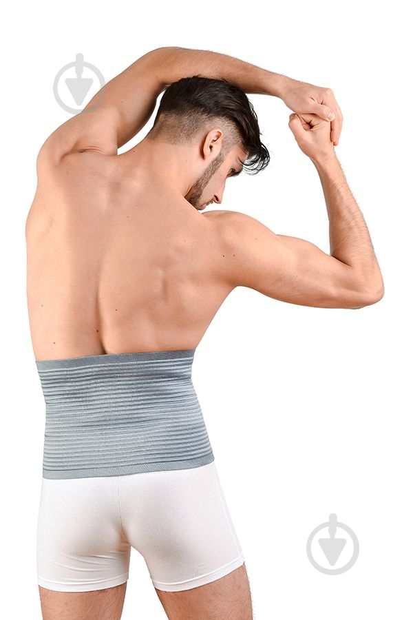 Супорт спини (пояс) протирадикулітний Алком 3063 р. 6 сірий - фото 1 Супорт спини (пояс) протирадикулітний Алком 3063 р. 6 сірий - фото 1