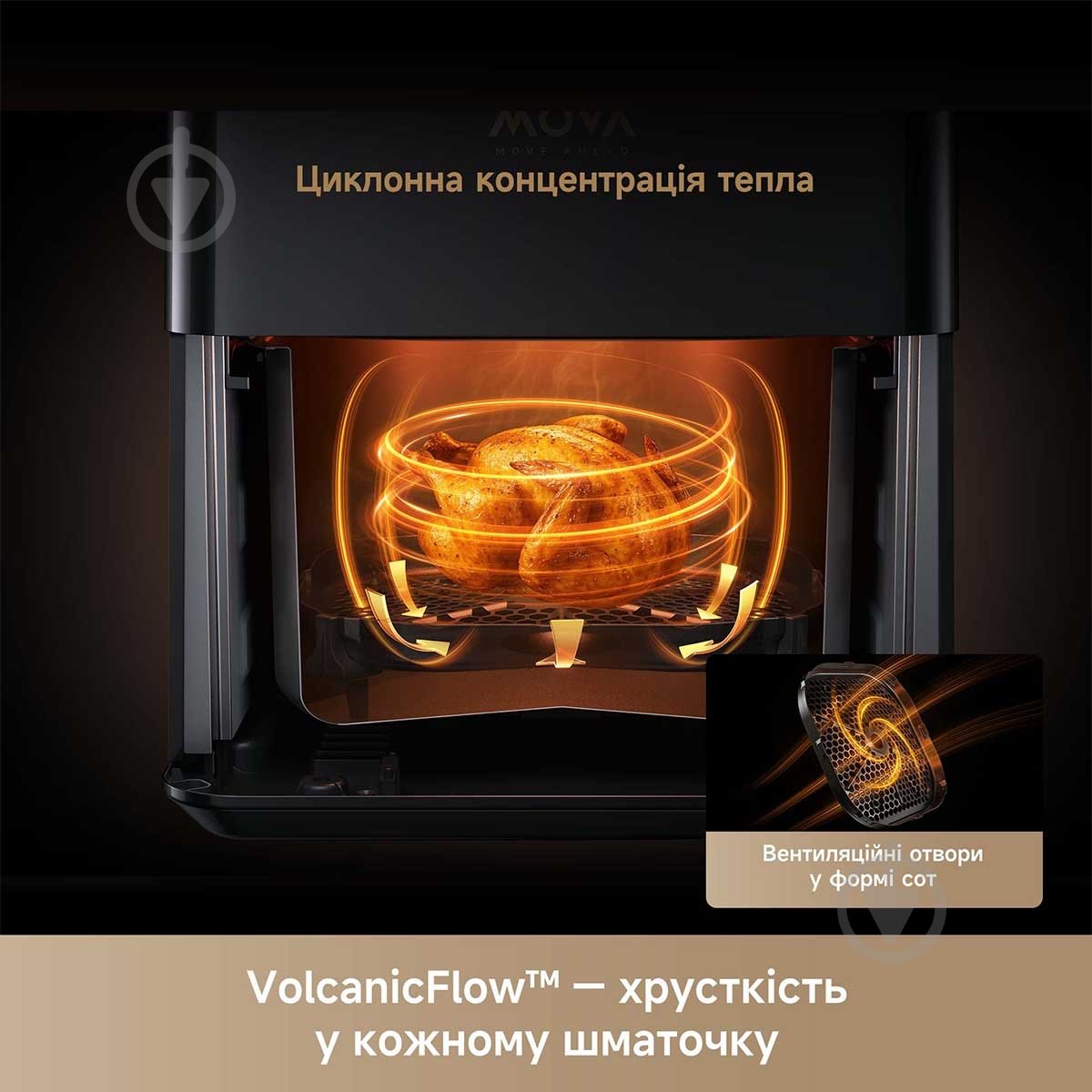 Мультипечь MOVA AeroChef AF10 Pro - фото 5