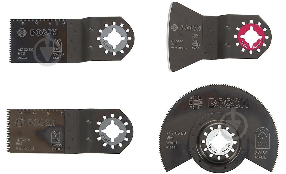 Набор насадок Bosch для мультиинструмента PMF 2609256979 - фото 1