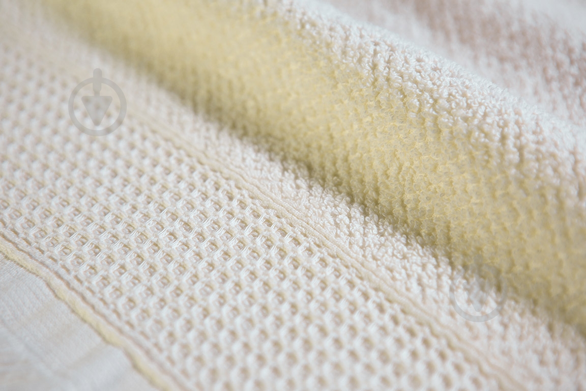 Полотенце Комби махровое 70x140 см молочный Simi - фото 3 Полотенце Комби махровое 70x140 см молочный Simi - фото 3