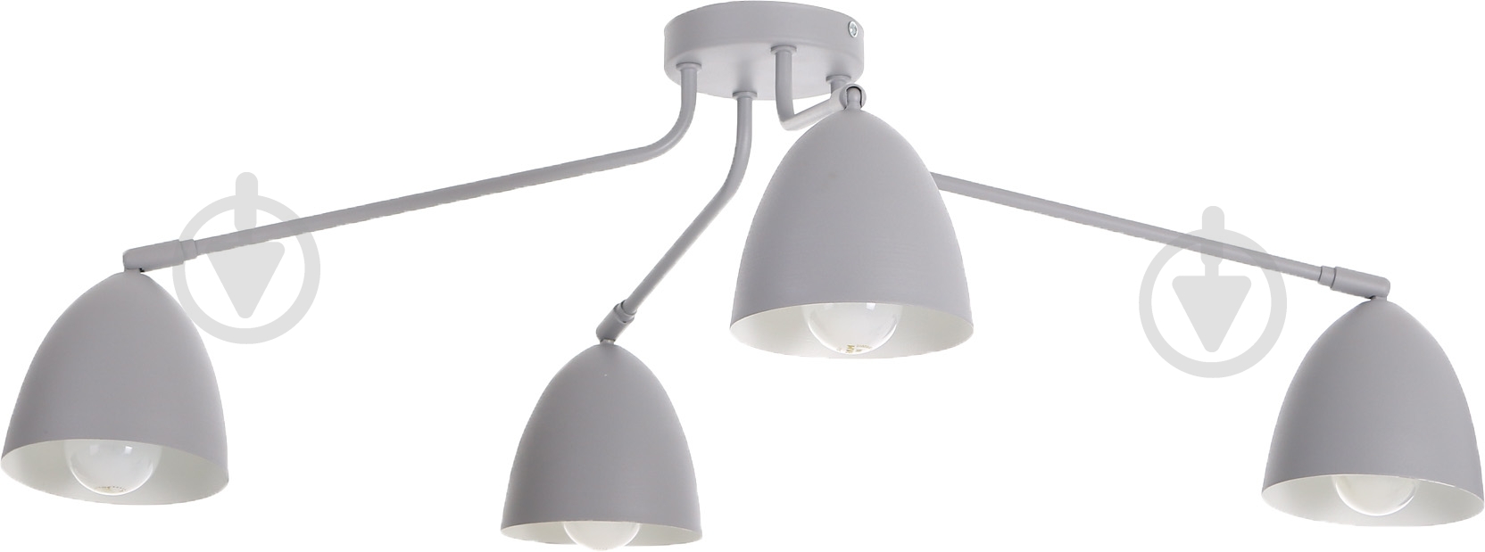 Люстра TK Lighting 2378 4x60 Вт E27 серый Loretta - фото 1