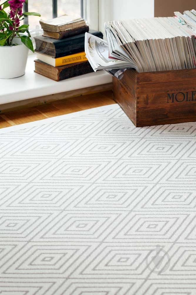 Ковер Narma Kalana white 200x300 см двусторонний - фото 6