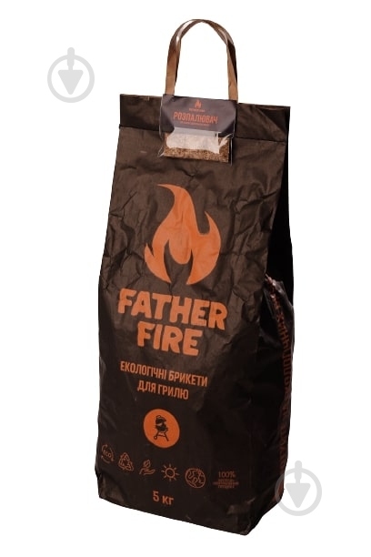 Брикеты Father Fire древесноугольные 5 кг - фото 6