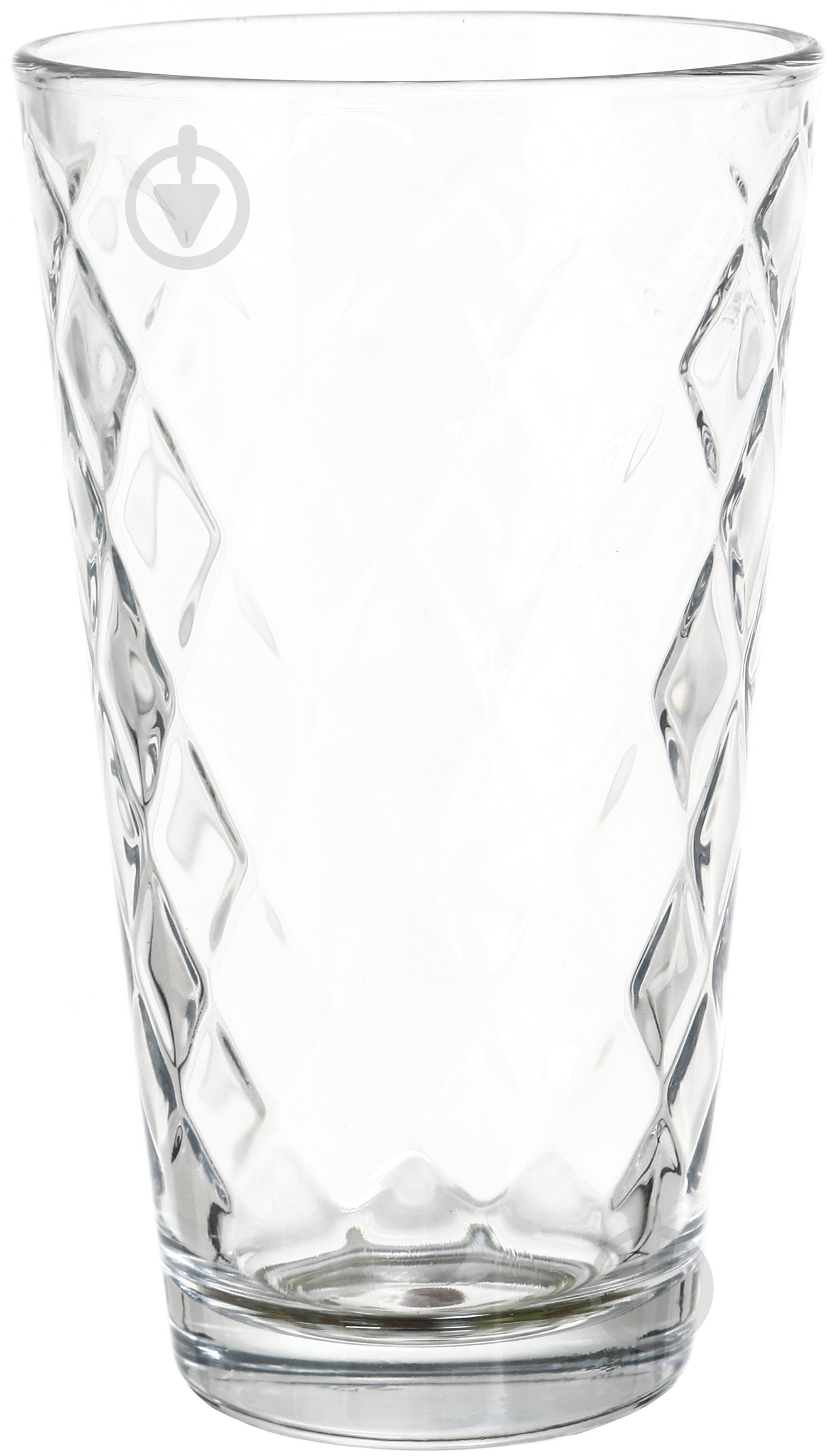 Склянка висока Trend Glass Romb 370 мл 1 шт. - фото 1 Склянка висока Trend Glass Romb 370 мл 1 шт. - фото 1