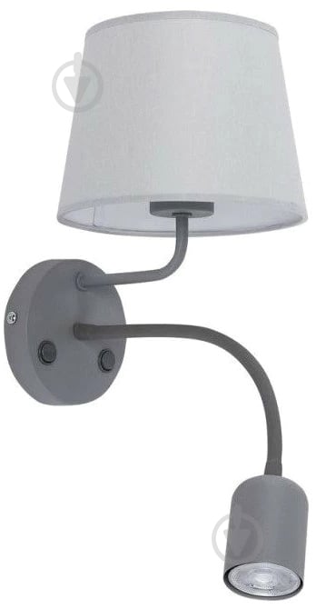 Бра TK Lighting 1x60 Вт E14 серый Maja - фото 1