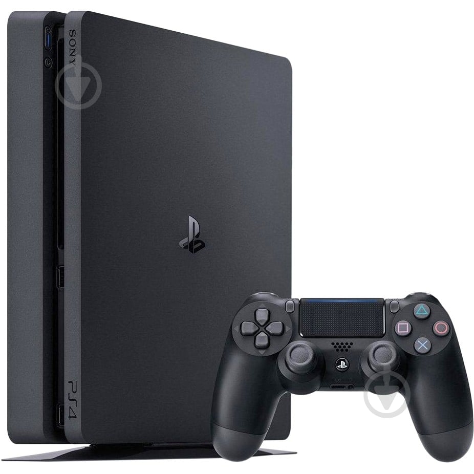 ᐉ Ігрова консоль Sony PlayStation 4 Slim 1ТВ в комплекті з